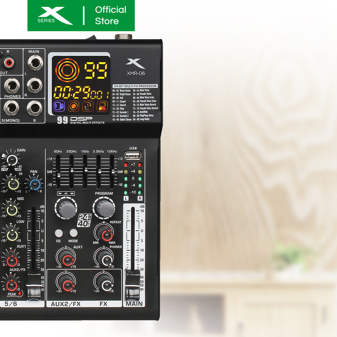 XTREME Professional Audio Mixer (XMR-06)