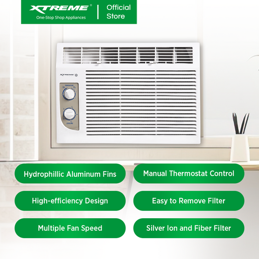 XTREME COOL 0.6HP Inverter-Grade Window Type Aircon (XACWT06)