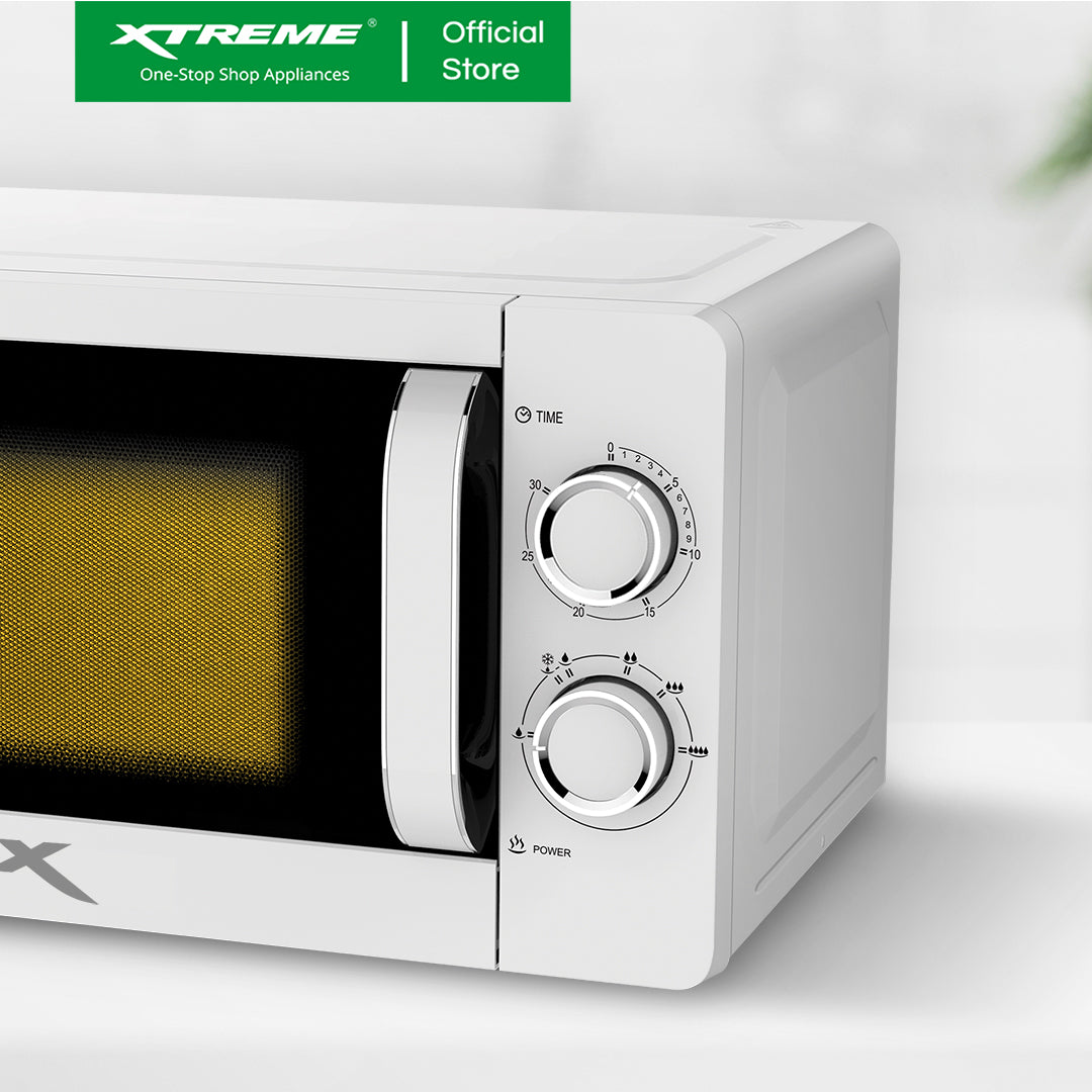 20L X-SERIES Manual Control Microwave Oven (White) | XH-MO20MWHITEX