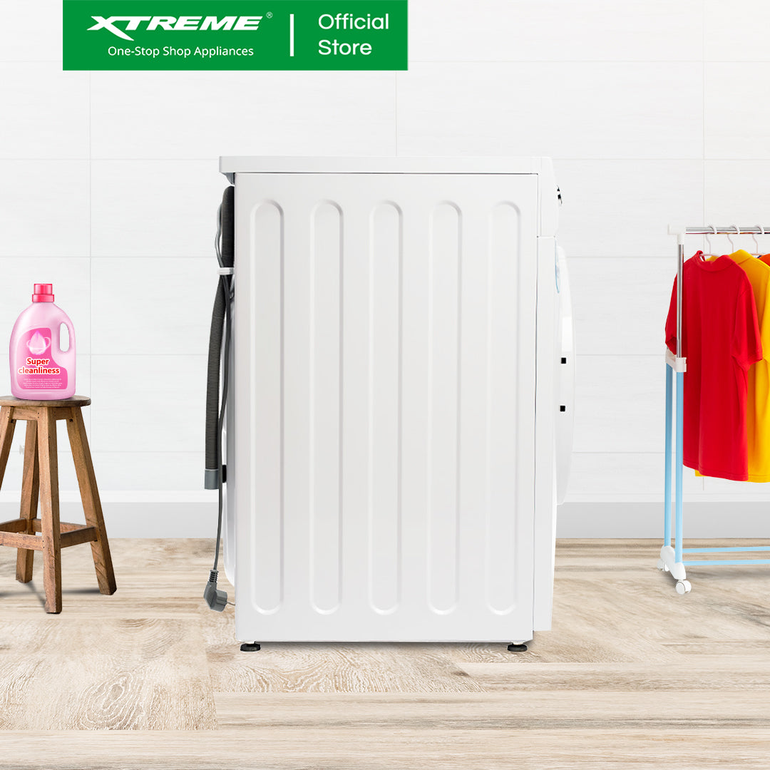 XTREME COOL 9KG Fully Automatic Front Load Washer LCD Display Non-Inverter | XWMFL-0009