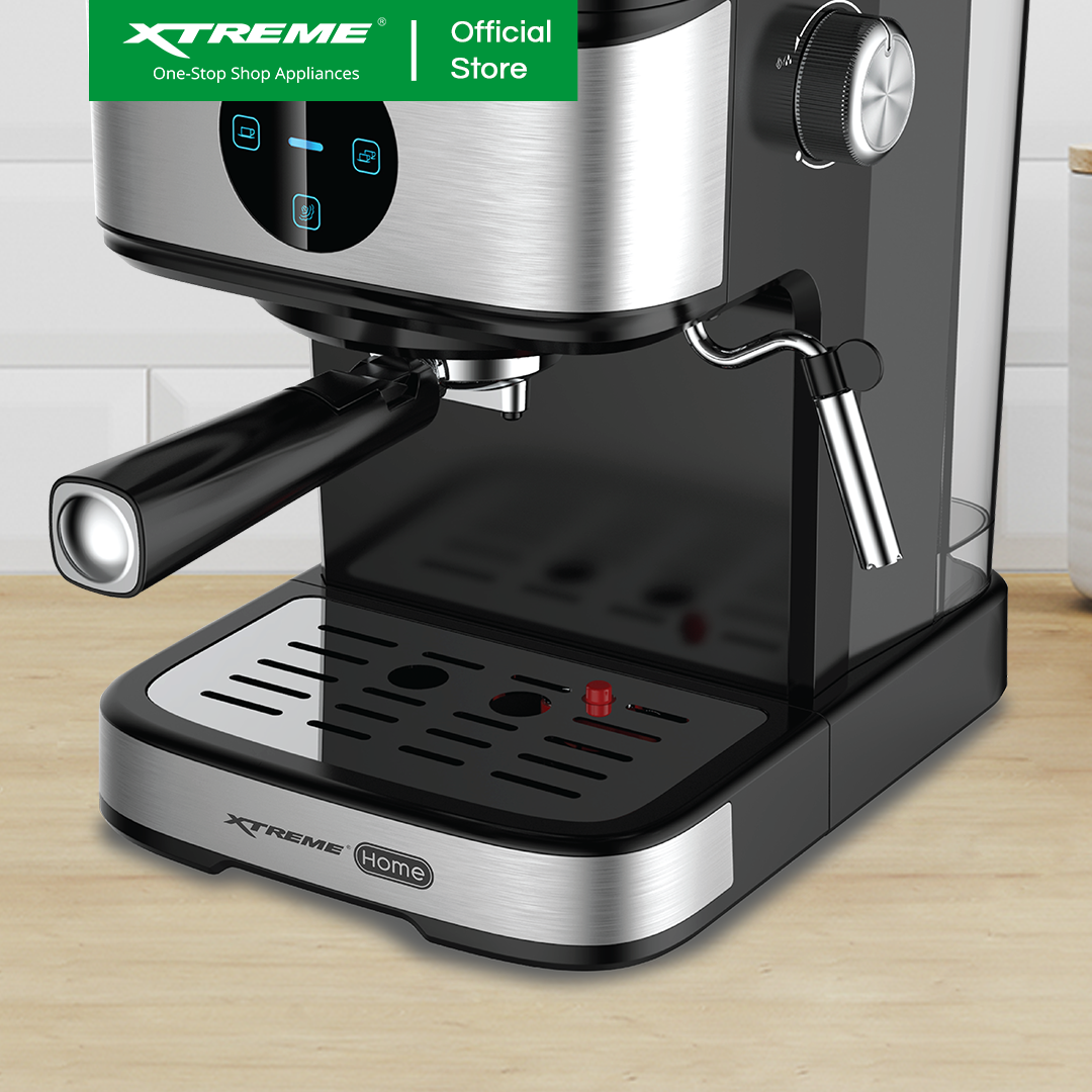 X-SERIES 1.5L Espresso Machine Touch Panel Control with Automatic Shut-Off | XH-ESCMX