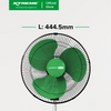 XTREME HOME 16 inches Stand Fan 3-Speed Levels Oscillation Function (Green Blade) | XH-STANDFAN16G