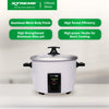 XTREME HOME 2.2L Rice Cooker 12 Cups with Automatic Keep Warm Function (White) | XH-RC-DRUM12WHITE