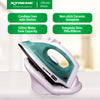 XTREME HOME Cordless Steam Iron with Spray Ceramic Soleplate & Indicator Light (Green) | XH-IRONSTEAMGREEN