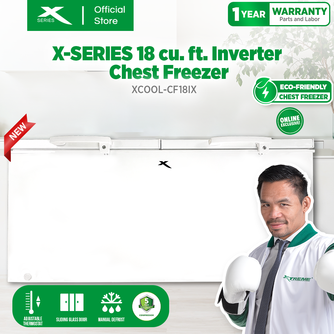 XTREME COOL 18CU.FT. Inverter Chest Freezer (XCOOL-CF18i)