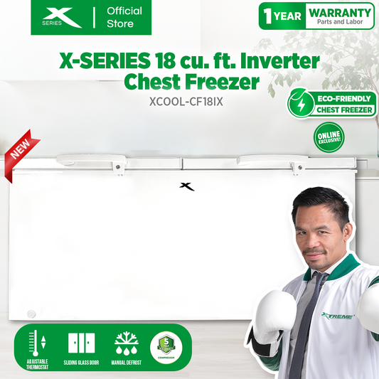 XTREME COOL 18CU.FT. Inverter Chest Freezer (XCOOL-CF18i)