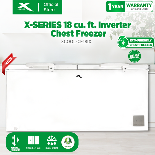 XTREME COOL 18.0CU.FT. Inverter Chest Freezer (XCOOL-CF18i)