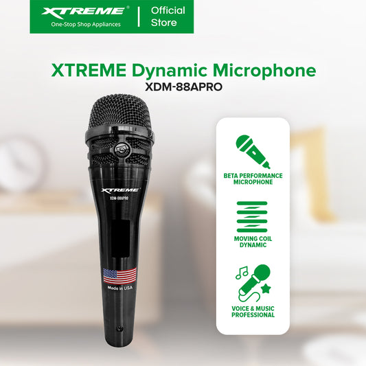 XTREME 7.5M High End Dynamic Wired Microphone (XDM-88APRO)