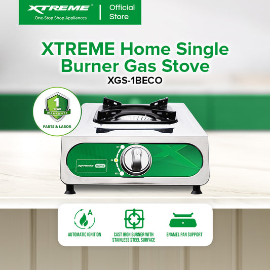XTREME HOME Single Burner Gas Stove (XGS-1BECO)