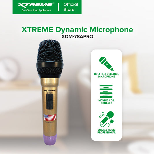 XTREME 7.5M High End Dynamic Wired Microphone (XDM-78APRO)