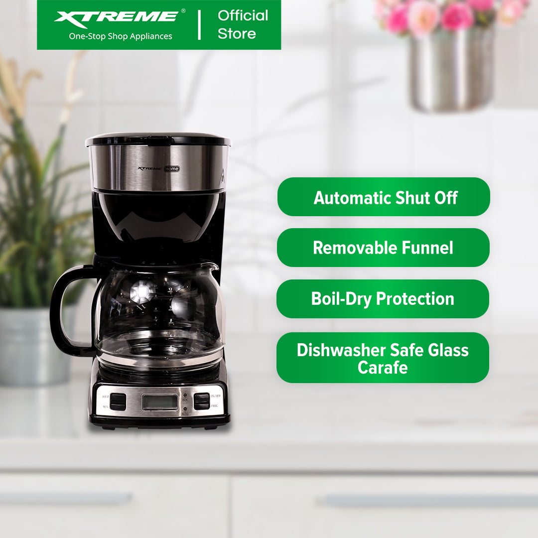 XTREME HOME 1.5L Coffee Maker (XH-COFFEEMAKER150L)