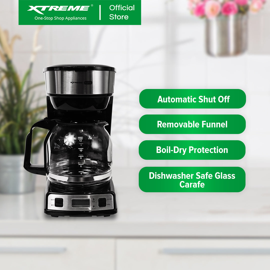 XTREME HOME 1.8L Coffee Maker (XH-COFFEEMAKER180L)