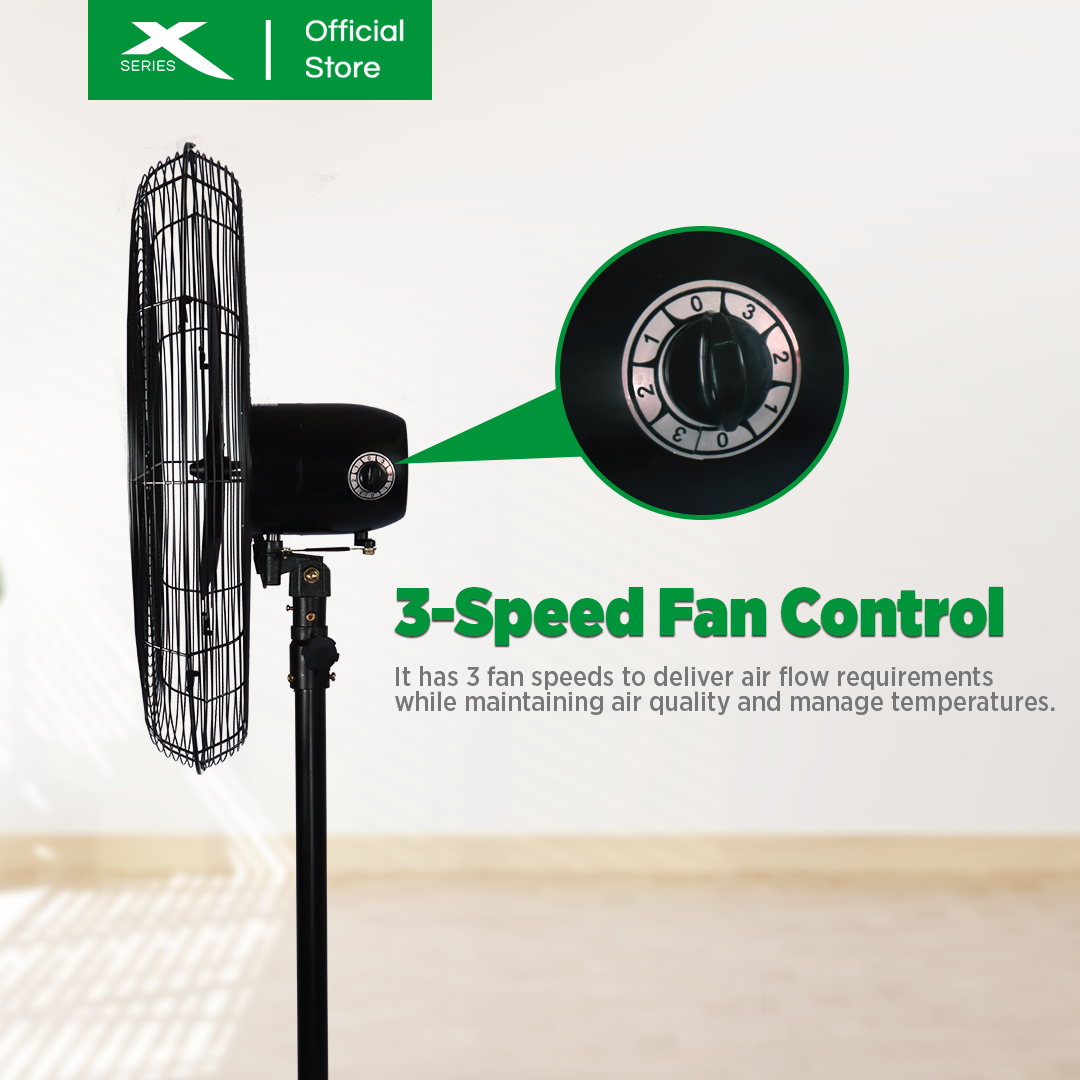 XTREME HOME 26" Industrial Stand Fan (XH-EF-ISF26)