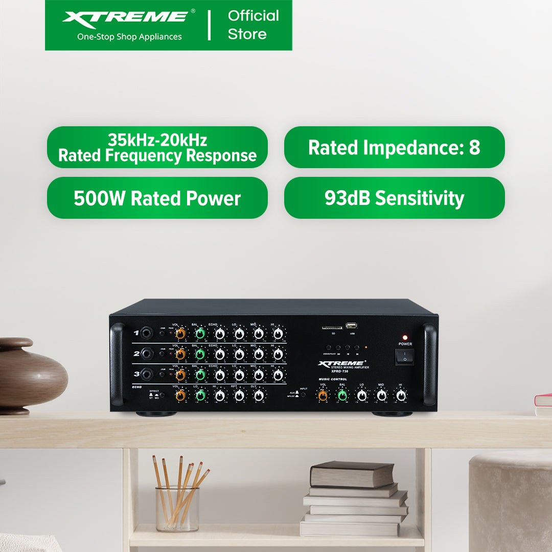 730W  X-Series Amplifier (XPRO-730X)