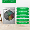 X-SERIES 10KG Frontload Combo Washer & 7KG Dryer INVERTER | XWM-COMBi10x7x