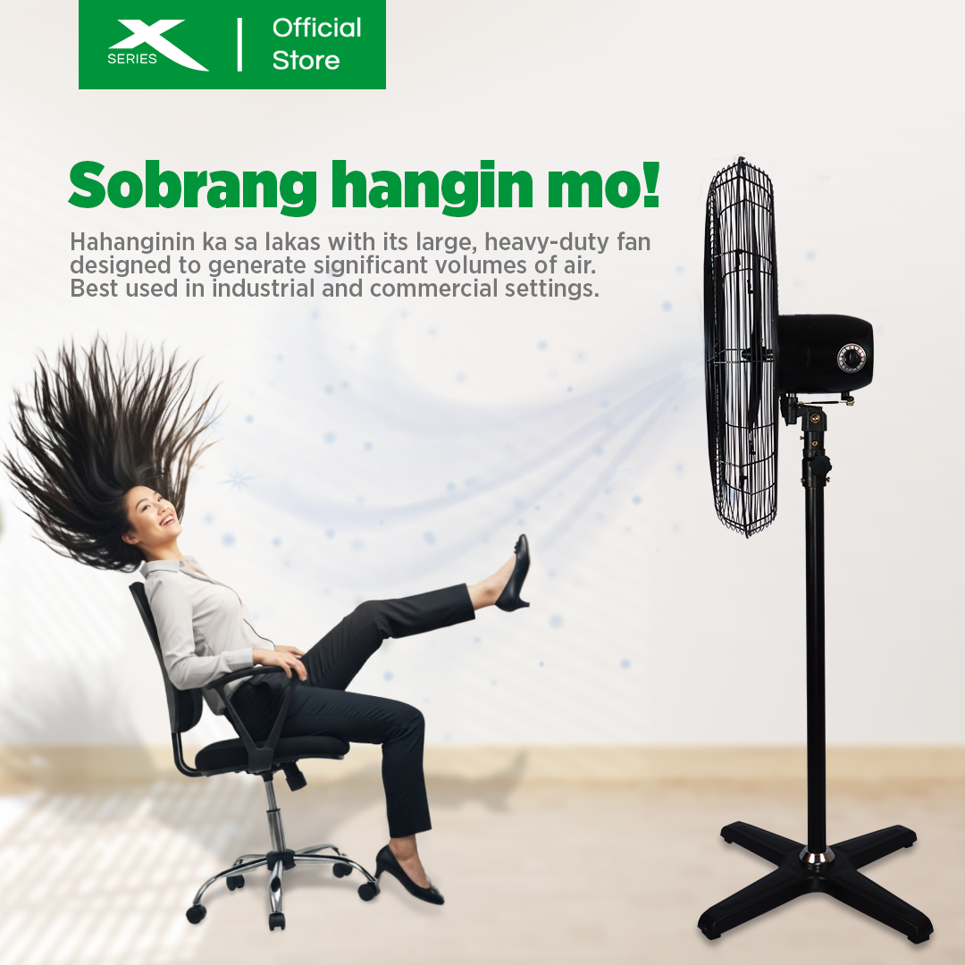 XTREME HOME 30" Industrial Stand Fan (XH-EF-ISF30)