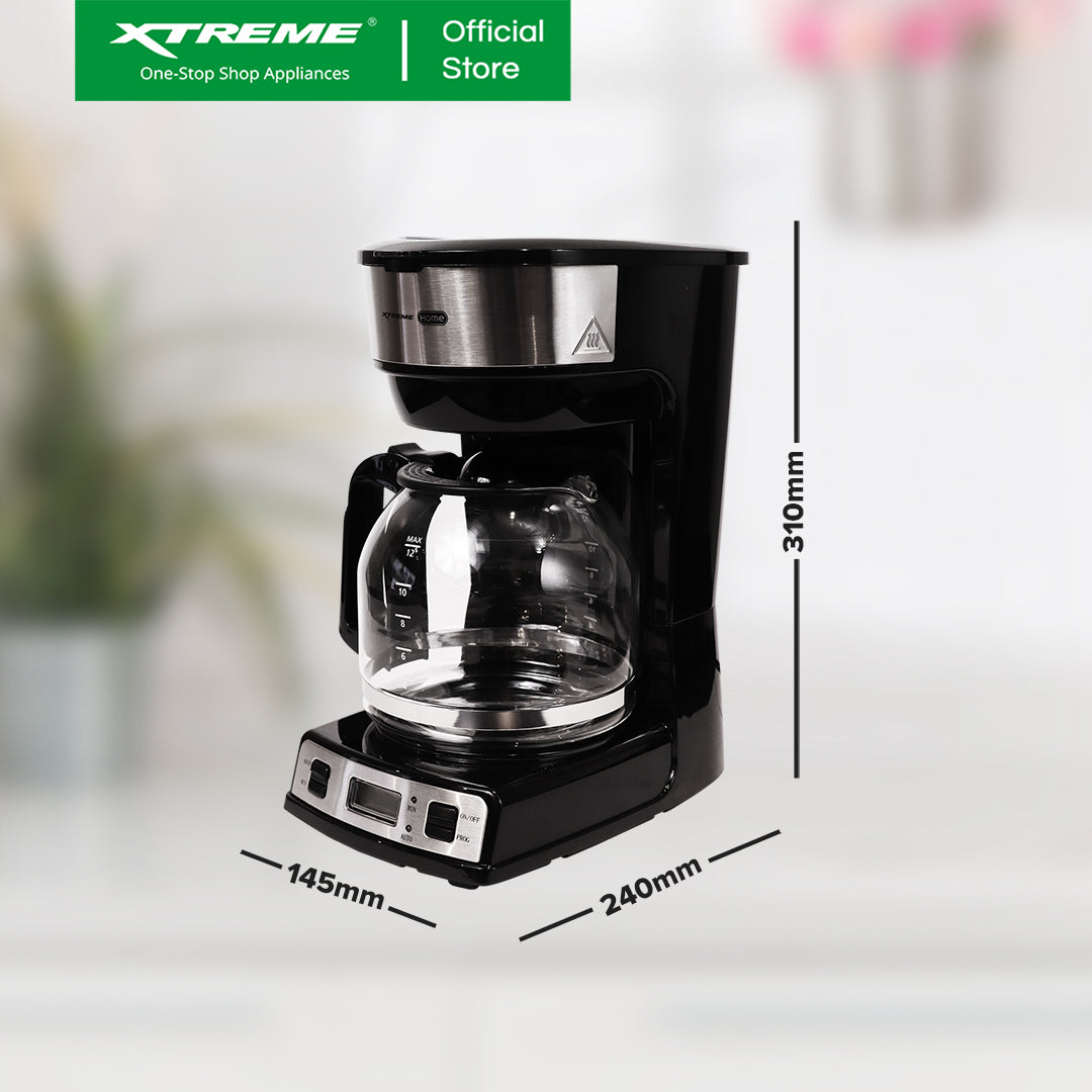 XTREME HOME 1.8L Coffee Maker (XH-COFFEEMAKER180L)