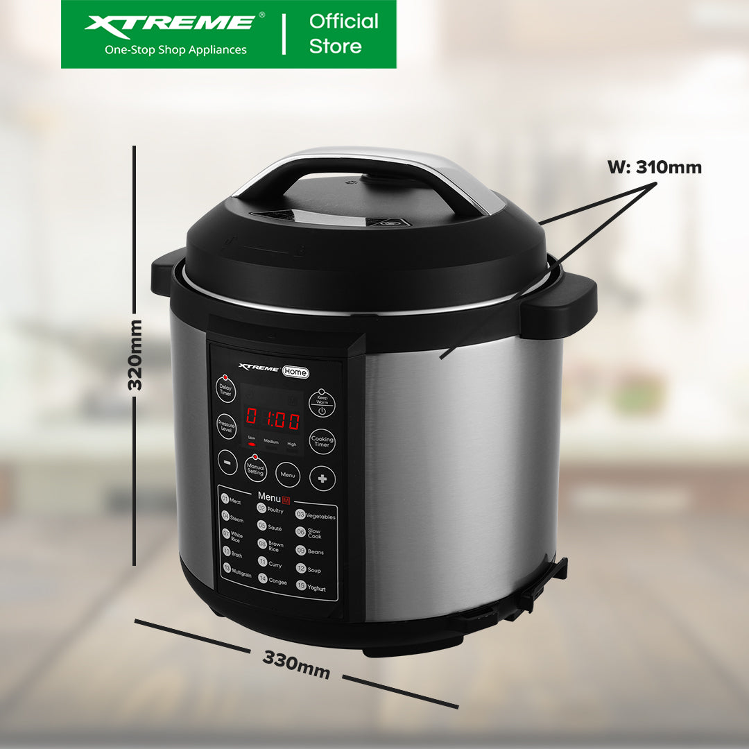 6.0L  XTREME HOME Pressure Cooker | XH-INSTAPOT6L