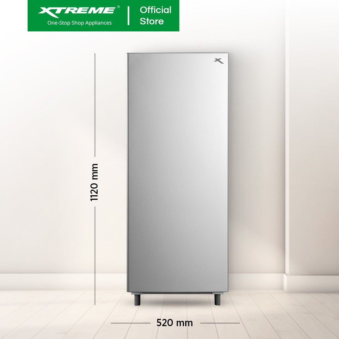 X-SERIES 5.4 CUFT. Single Door Refrigerator Manual Defrost Separate Chiller | XCOOL-SD151MV2X