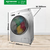 X-SERIES 10KG Frontload Combo Washer & 7KG Dryer INVERTER | XWM-COMBi10x7x