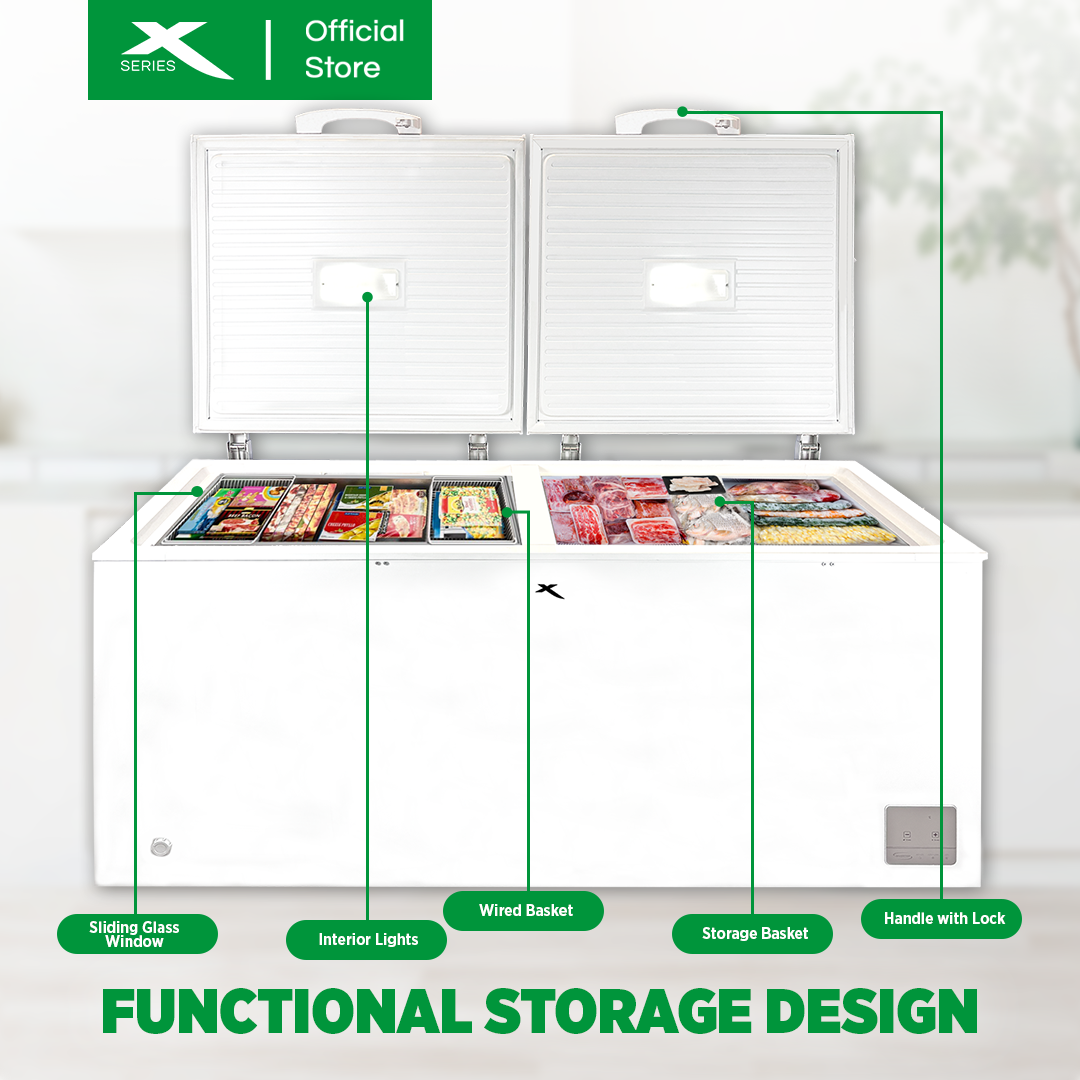 XTREME COOL 18CU.FT. Inverter Chest Freezer (XCOOL-CF18i)
