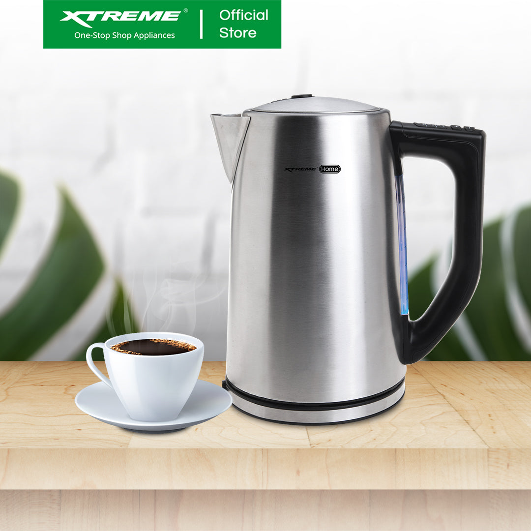 X-SERIES 1.9L Stainless Steel Cordless Electric Kettle | XH-KTDW179SX