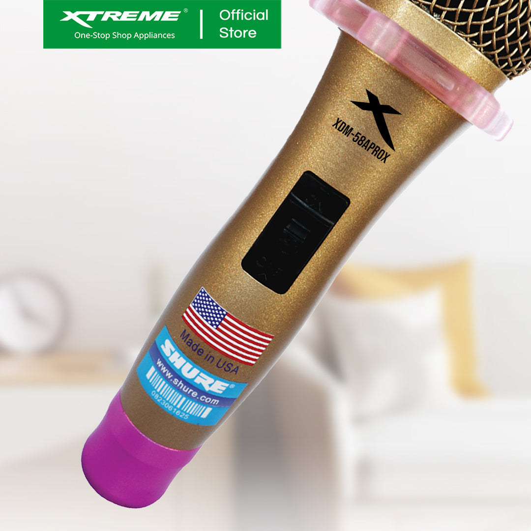 X-SERIES High End Dynamic Microphone w/ 7.5m Mic Cable | XDM-68APROX