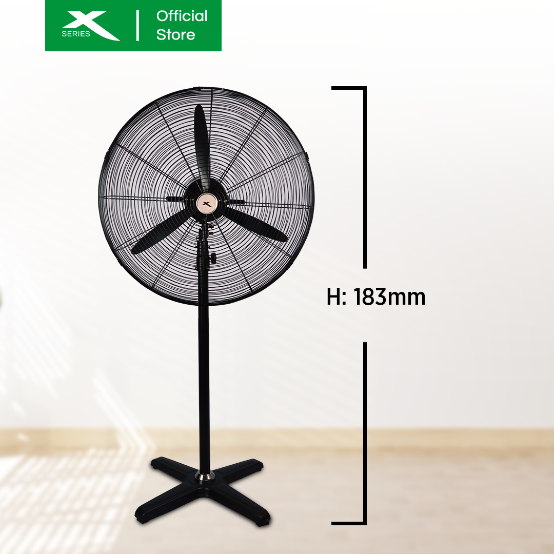 XTREME HOME 26" Industrial Stand Fan (XH-EF-ISF26)