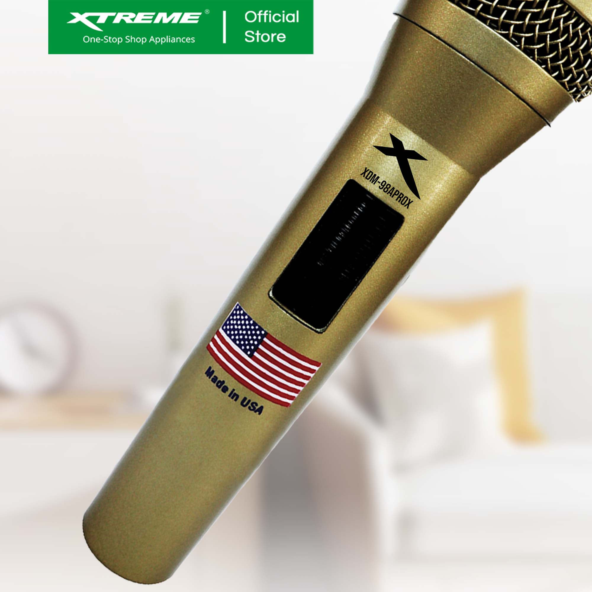 X-SERIES High End Dynamic Microphone w/ 7.5m Mic Cable | XDM-98APROX