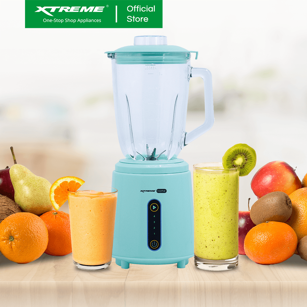 X-SERIES 1.8L Blender BPA-Free 4 Speed & Pulse Safety Lock w/ 2 IN 1 BLENDER (Green) | XH-BL-GL18GRNX