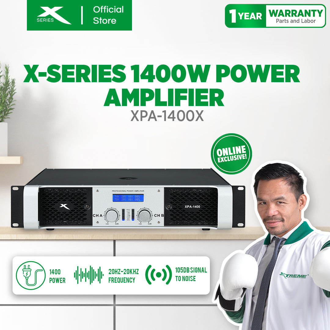 XTREME 1400Wx2 Professional Power Amplifier ( XPA-1400)