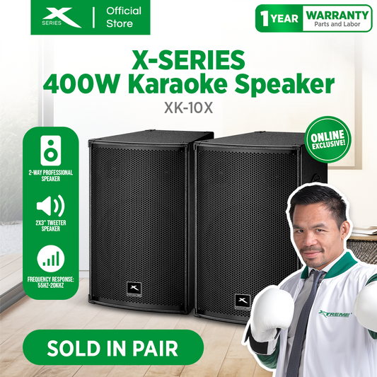 XTREME 400W Two-Way Professional Speaker (XK-10)