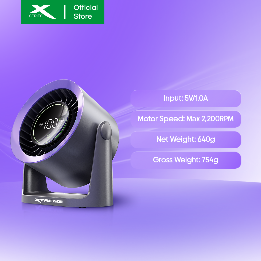 XTREME Home Engine Desktop Fan (XH-EDF)