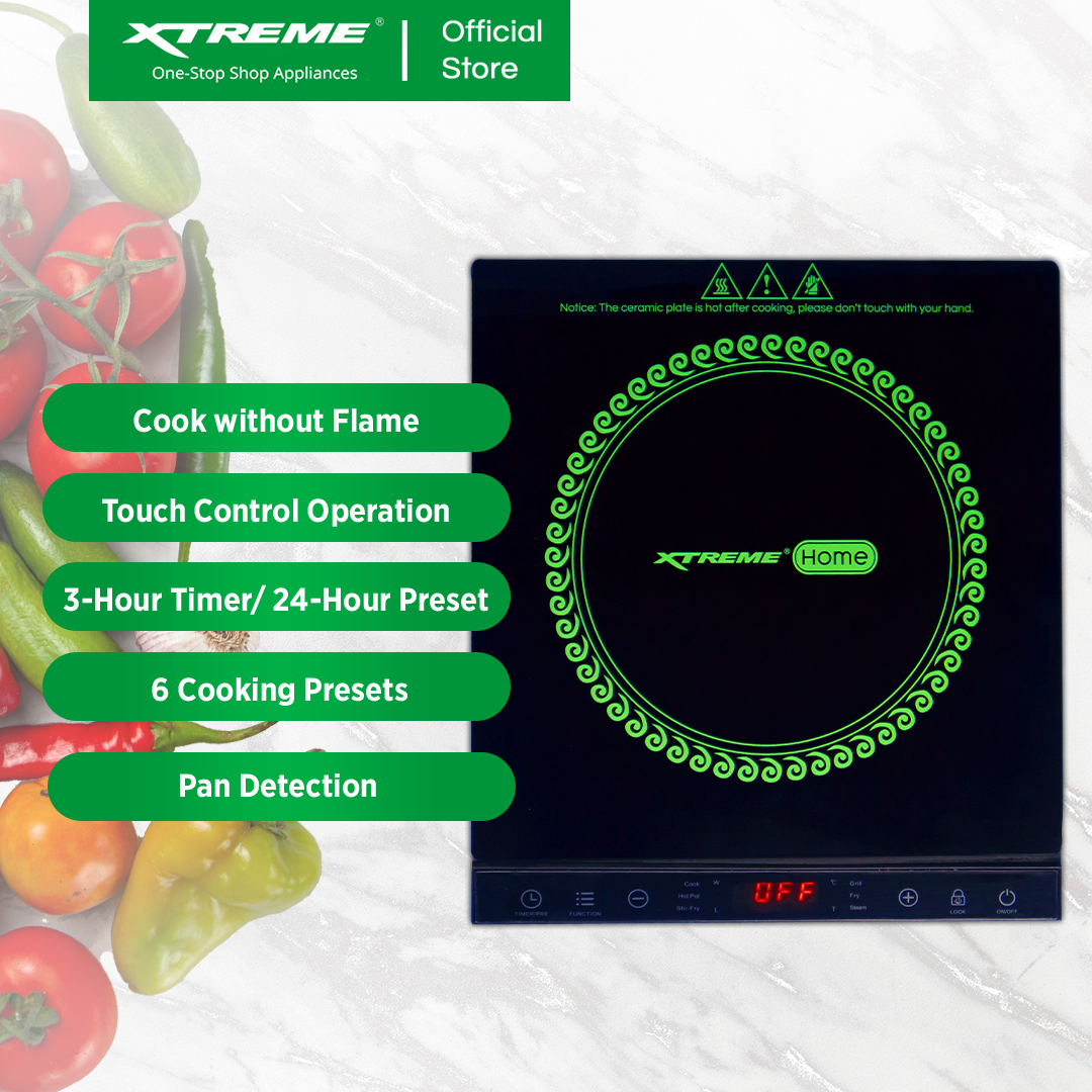 XTREME HOME 2100W Induction Cooker (XH-IC2100v2)