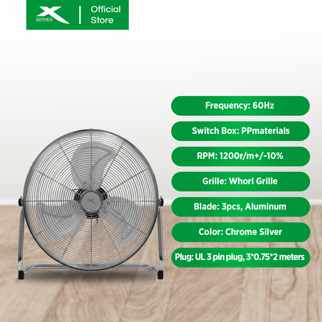 XTREME HOME 20" Industrial Floor Fan (XH-EF-IFF20)