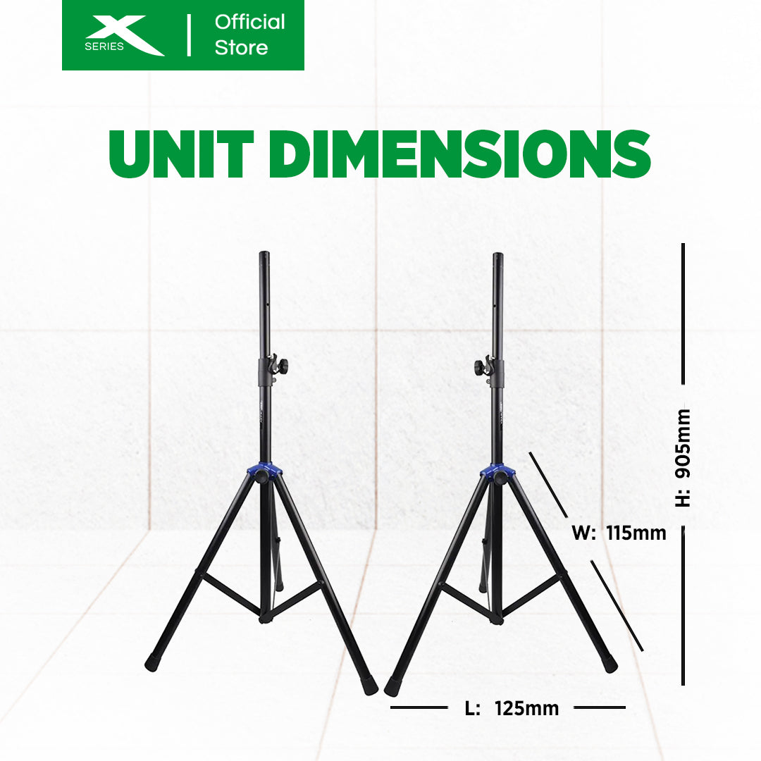 XTREME Steel Speaker Tripod Stand (XPOD-302)