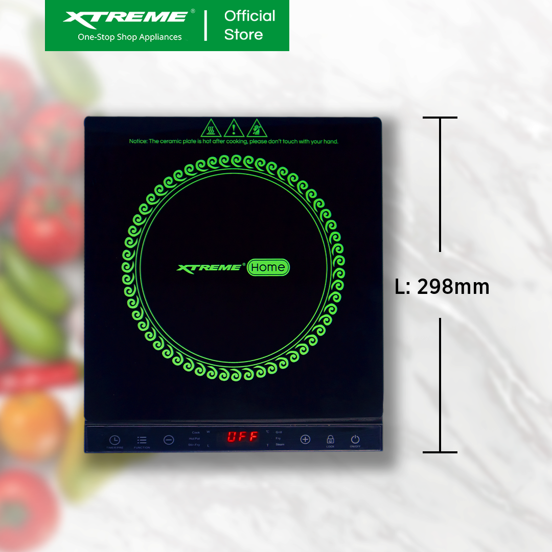 XTREME HOME 2100W Induction Cooker (XH-IC2100v2)