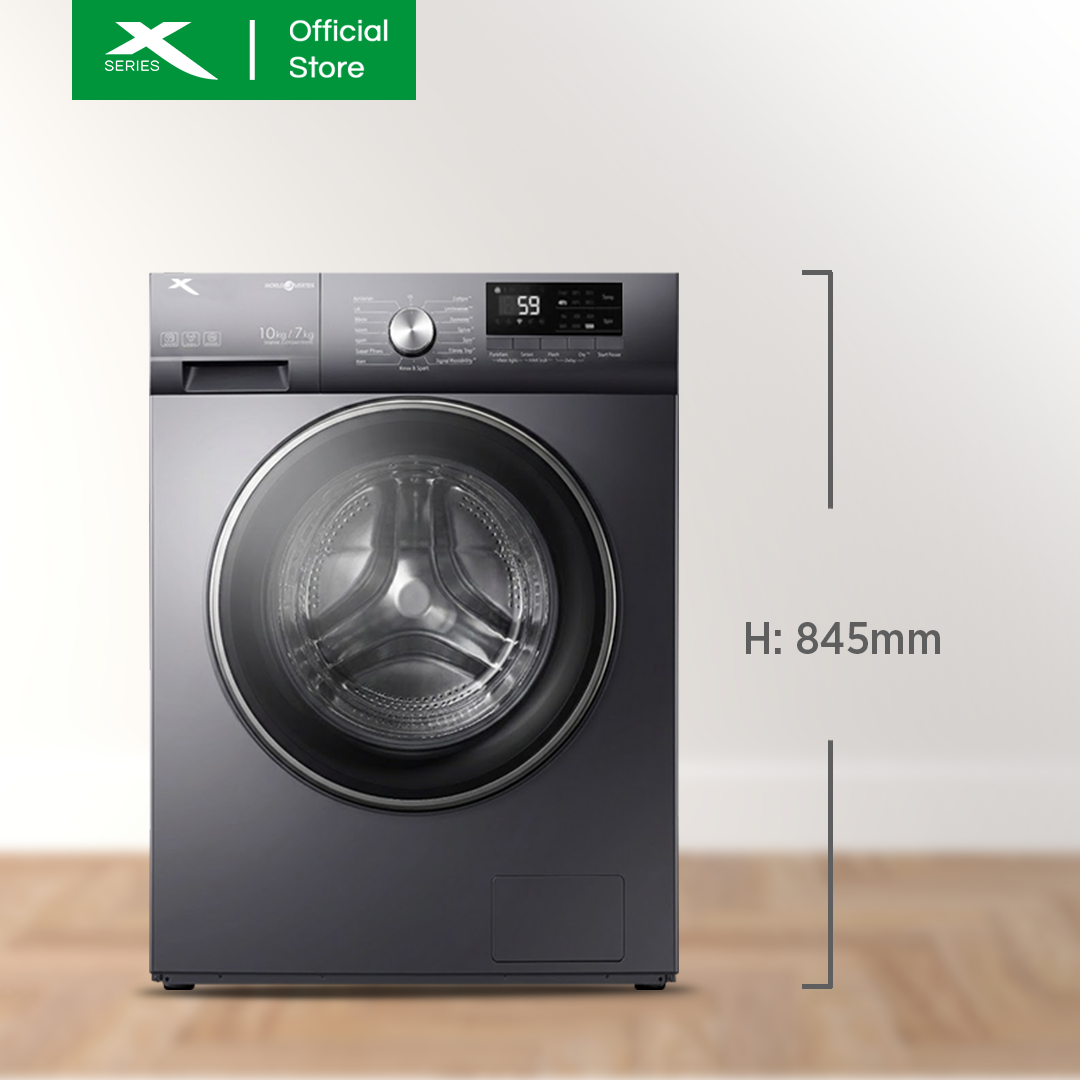 XTREME COOL Front Load Fully Automatic Washing Machine (XWM-COMBi10x7)