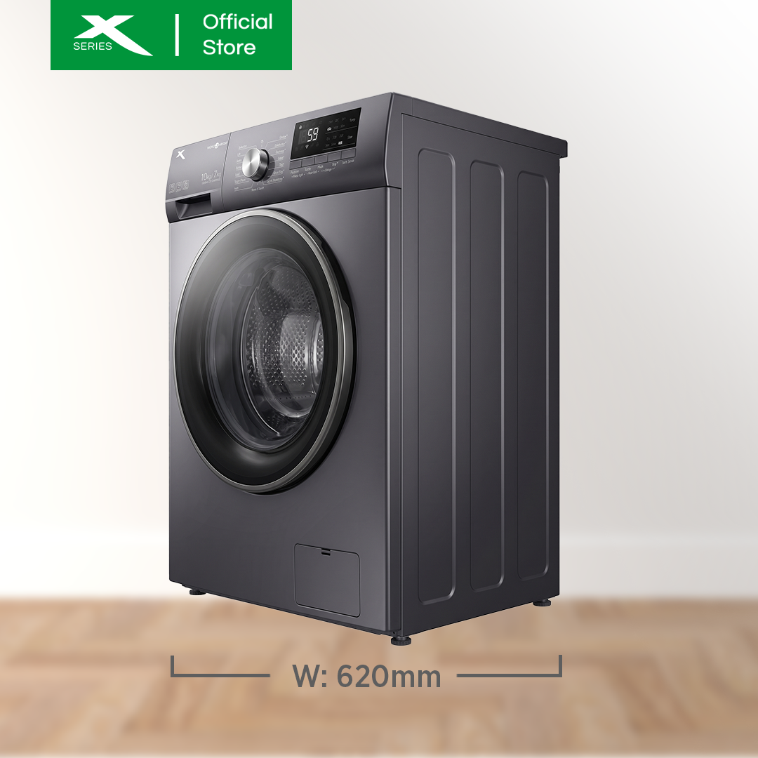 XTREME COOL Front Load Fully Automatic Washing Machine (XWM-COMBi10x7)