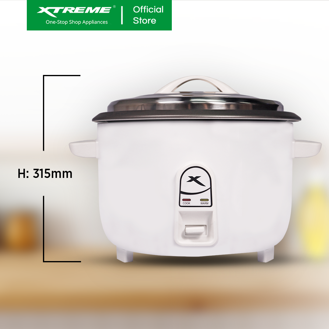 XTREME Commercial 5.6L Rice Cooker 35 Cups with Automatic Keep Warm Function (XH-RC-DRUM35)