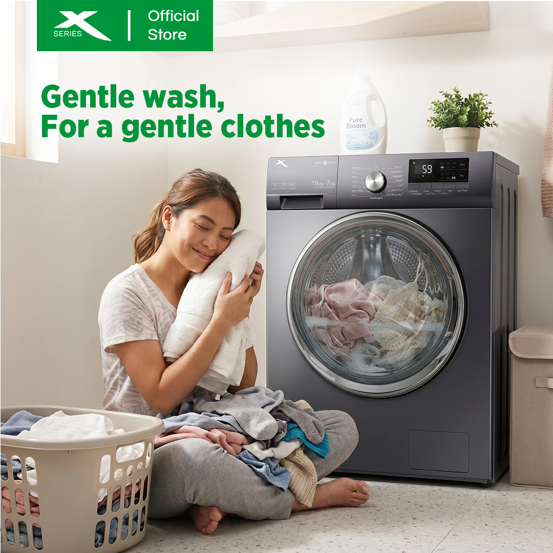 XTREME COOL Front Load Fully Automatic Washing Machine (XWM-COMBi10x7)