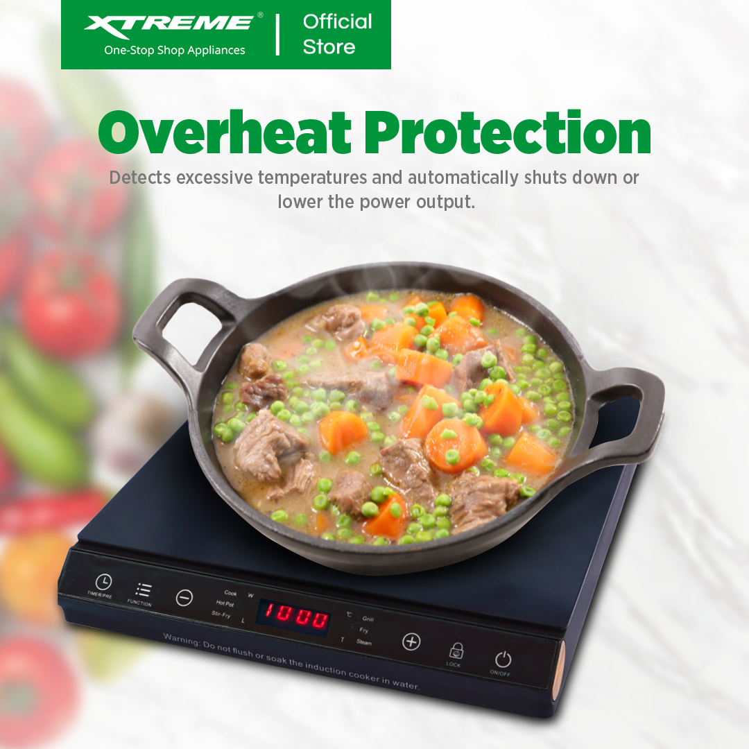 XTREME HOME 2100W Induction Cooker (XH-IC2100v2)