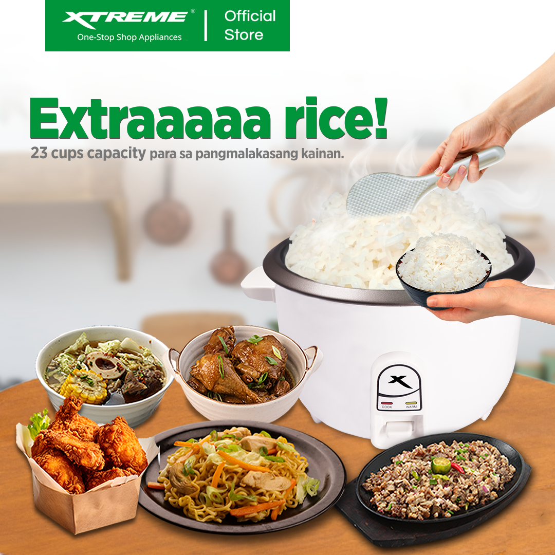 XTREME Commercial 5.6L Rice Cooker 35 Cups with Automatic Keep Warm Function (XH-RC-DRUM35)