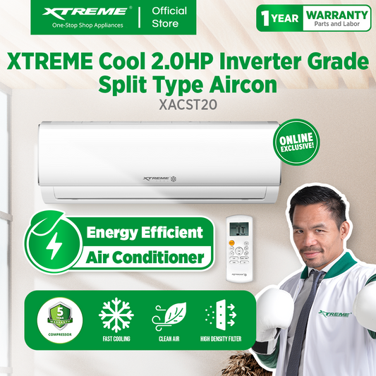 XTREME COOL 2.0HP Inverter-Grade Split Type Aircon (XACST20)