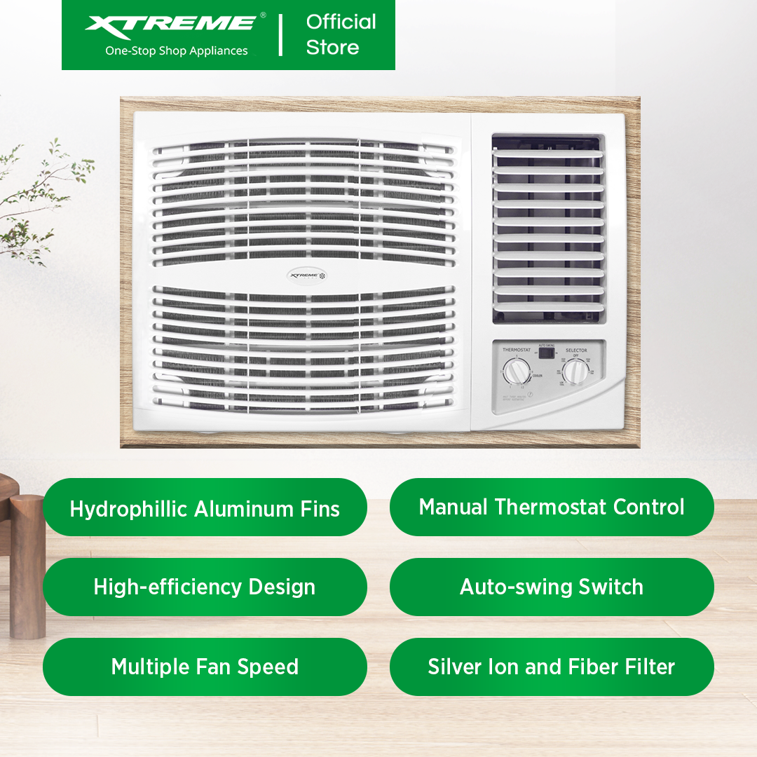XTREME COOL 2.5HP Inverter-Grade Window Type Aircon (XACWT25)