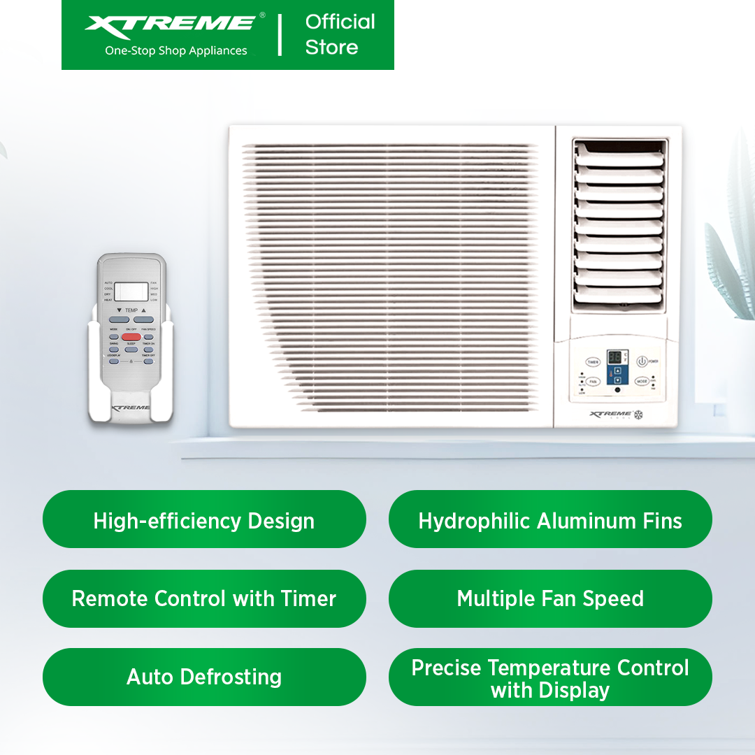 XTREME COOL 1.5HP Inverter Window Type Aircon (XACWT15i)