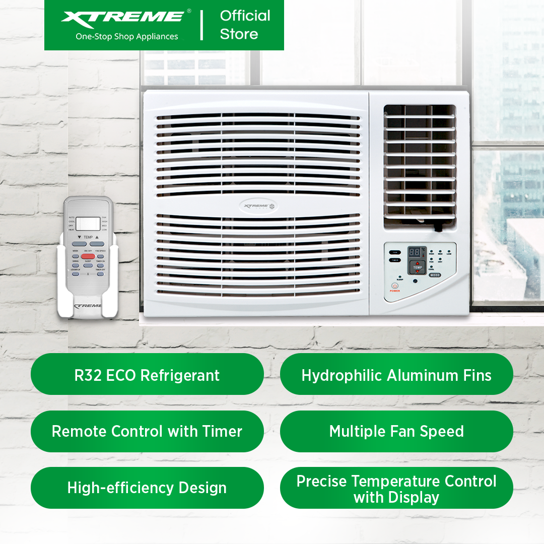 XTREME COOL 2.0HP Inverter-Grade Window Type Aircon with Remote (XACWT20R)