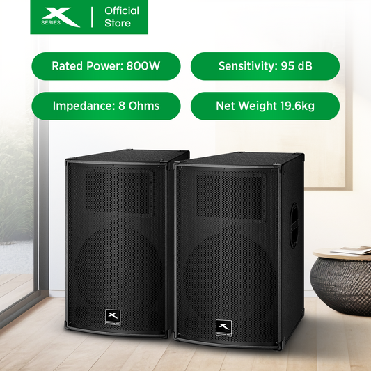 XTREME 800W Two-Way Professional Speaker (XK-15)