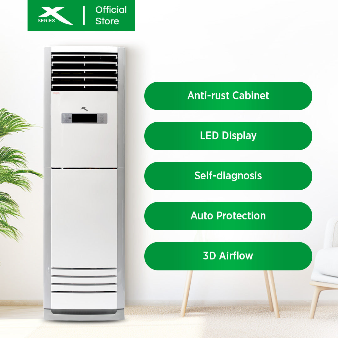 XTREME COOL 3.0T Floor Standing Aircon Energy Efficient | XACFS3
