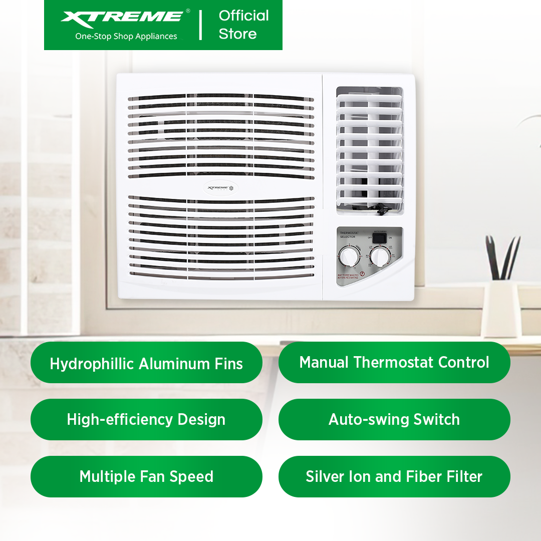 XTREME COOL 1.0HP Inverter-Grade Window Type Aircon (XACWT10)